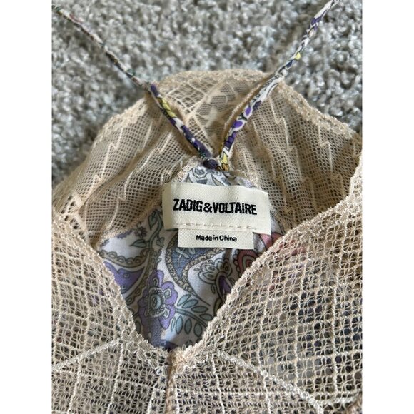 ZADIG & VOLTAIRE Womens Sz Small revel print mandala maxi dress - Picture 12 of 16